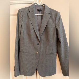 Ann Taylor gray suit jacket - 10 Tall